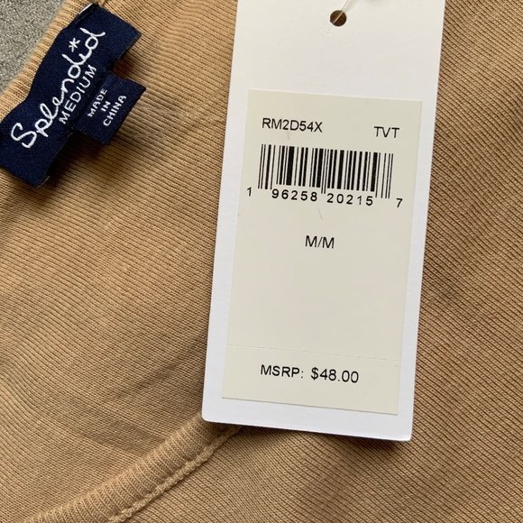 Splendid Tank Top Halter Tank Size Medium Neutral Beige $48 - Picture 7 of 11